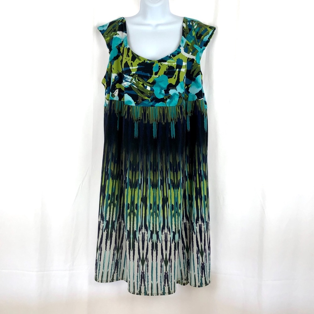Morgan McFeeters cap sleeve dress 18W
